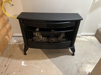 Freestanding Gas Fireplace