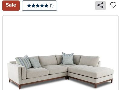 Kelsey Dove Beige 3 Piece Sectional (Grey)