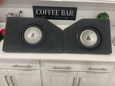 JL Audio10 W1v2-4 Truck Or Car Subwoofers