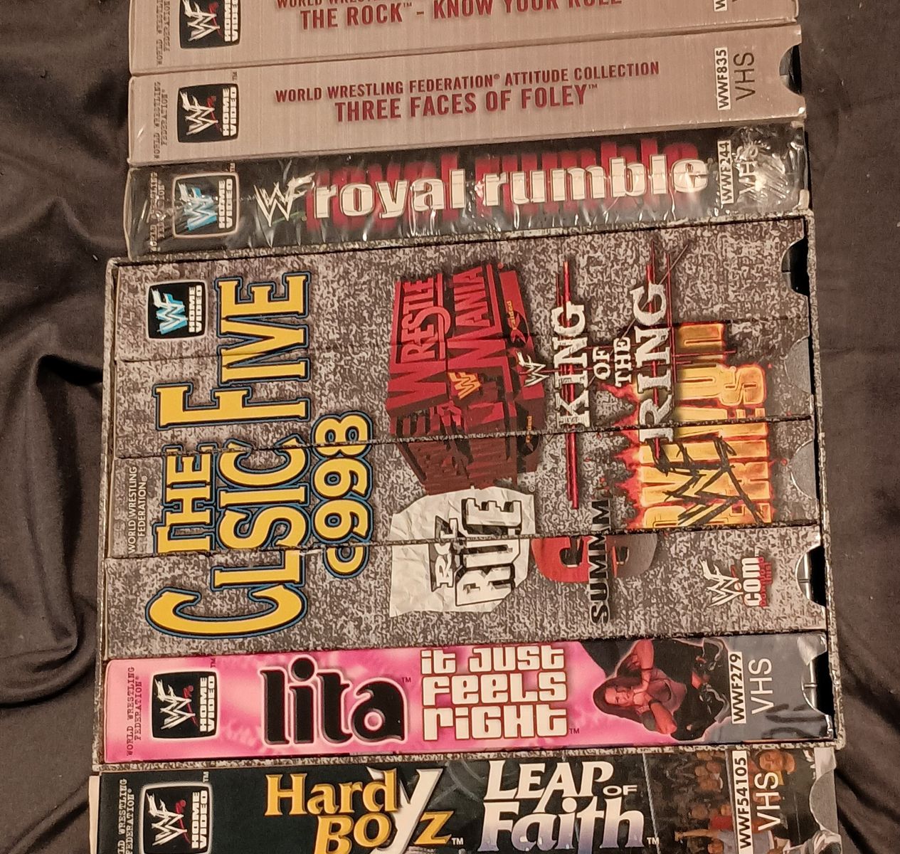 WWF WWE VHS tapes $15 for all