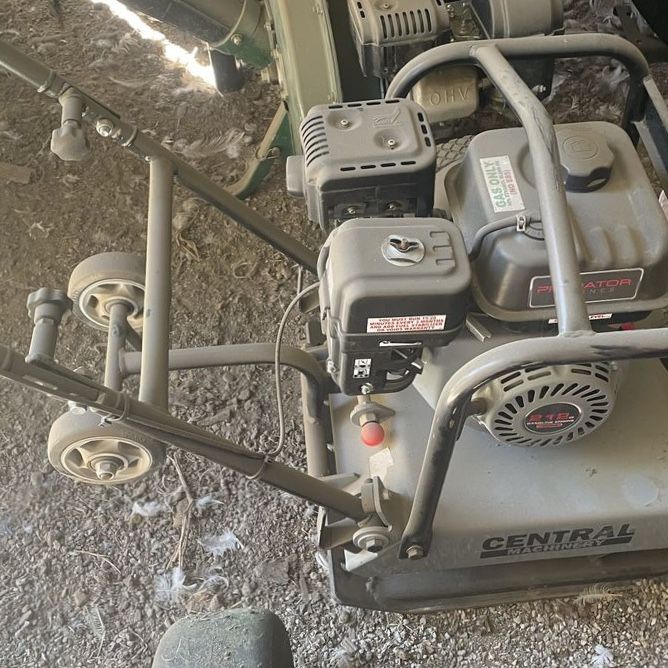 6.5hp plate compactor