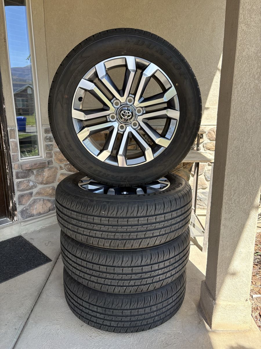 2026 Toyota 4Runner Limited OEM 20” Wheels & Tires