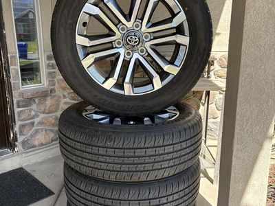 2026 Toyota 4Runner Limited OEM 20” Wheels & Tires