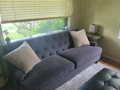 Very nice couch and pillow