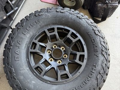 2023 tacoma trd pro wheel and tire