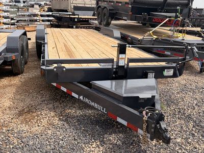 8.5x24 Iron Bull ETB Equipment Trailer - 14K GVWR -