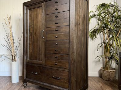 Rustic Industrial Wardrobe Armoire / Dresser