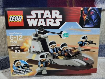 LEGO STAR WARS REBEL SCOUT SPEEDER 2008 ISSUE