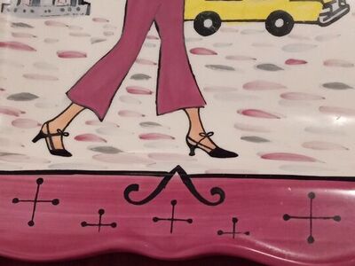 Jennifer Brinley collection New York City plate, as is