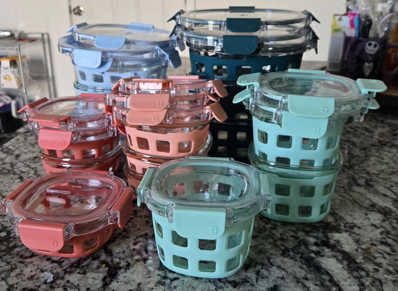 Ello Glass Food Storage Containers