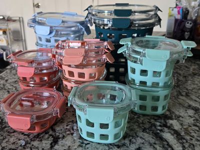 Ello Glass Food Storage Containers