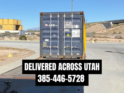 40ft Shipping Container Rental – Utah – Ready Today