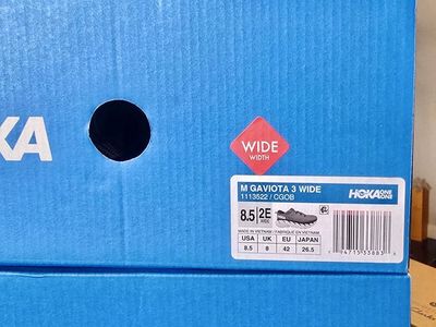 *NEW*Hoka One One Gaviota 3 / Bondi 8 Running Shoes - Men's 8.5 2E Wide