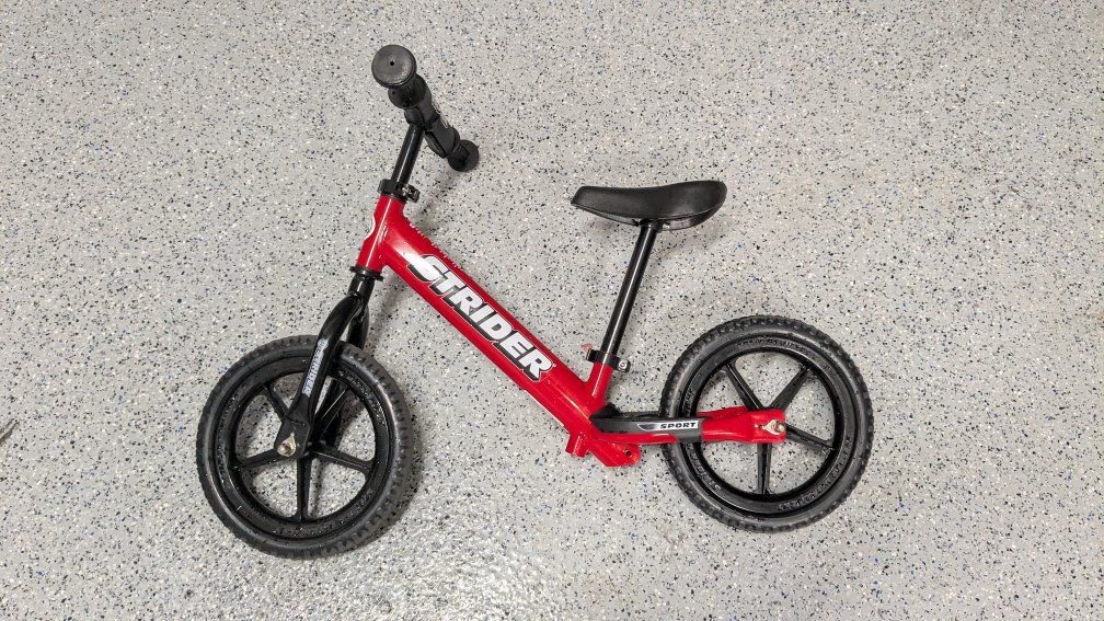 Strider balance bike