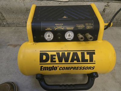 DeWalt jobsite compressor. Located in Alpine Utah