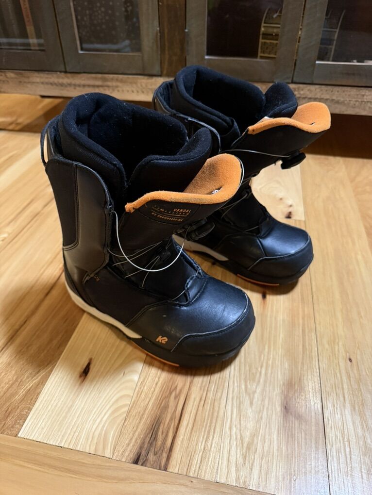 K2 Vandal Boys Or Mens Snowboard Boots Size 6