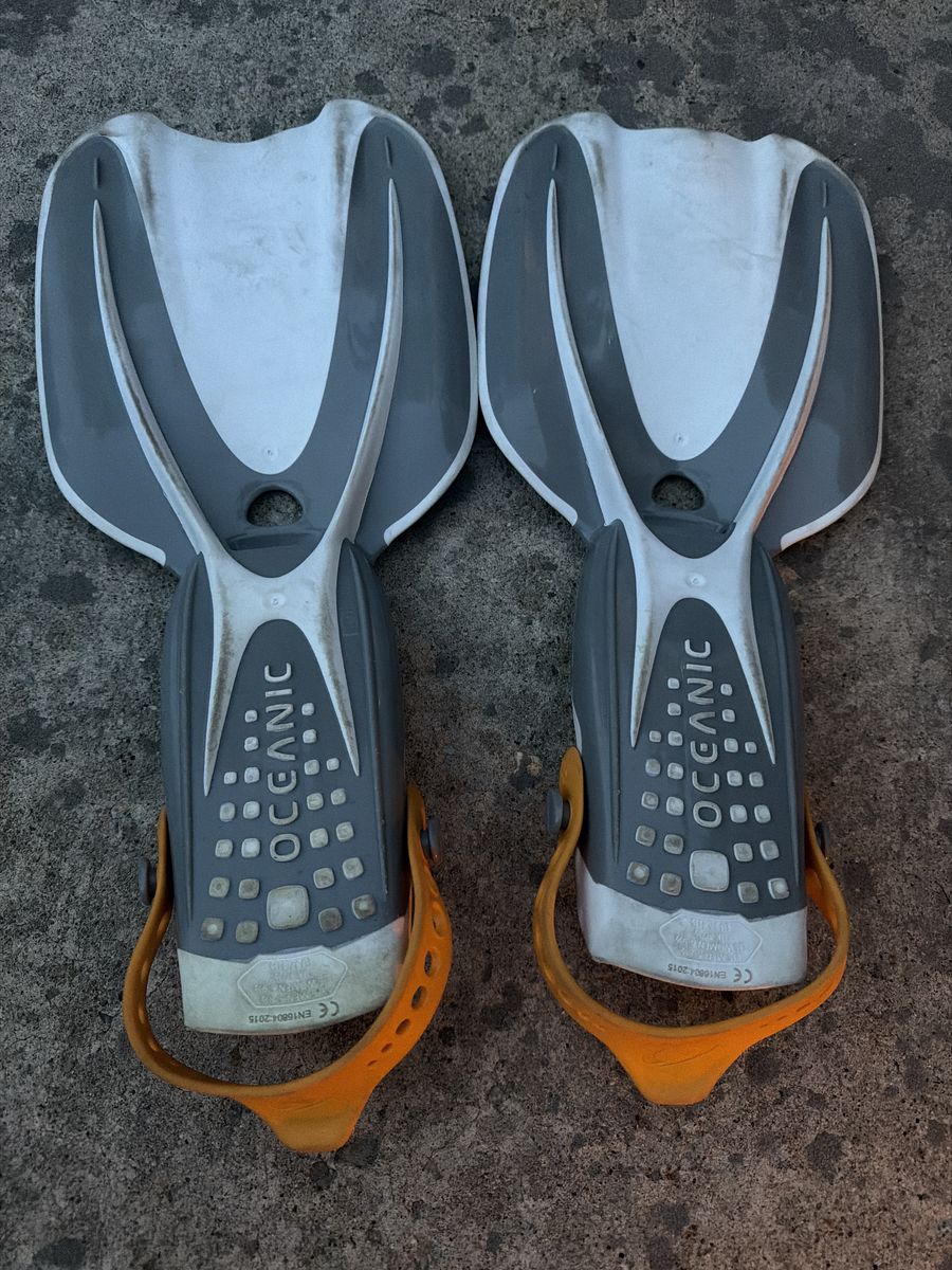 Oceanic Scuba, Fins snorkel fins dual Demeter FITS SIZE 5 TO 9.5