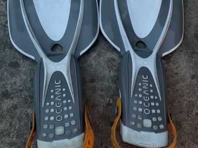 Oceanic Scuba, Fins snorkel fins dual Demeter FITS SIZE 5 TO 9.5