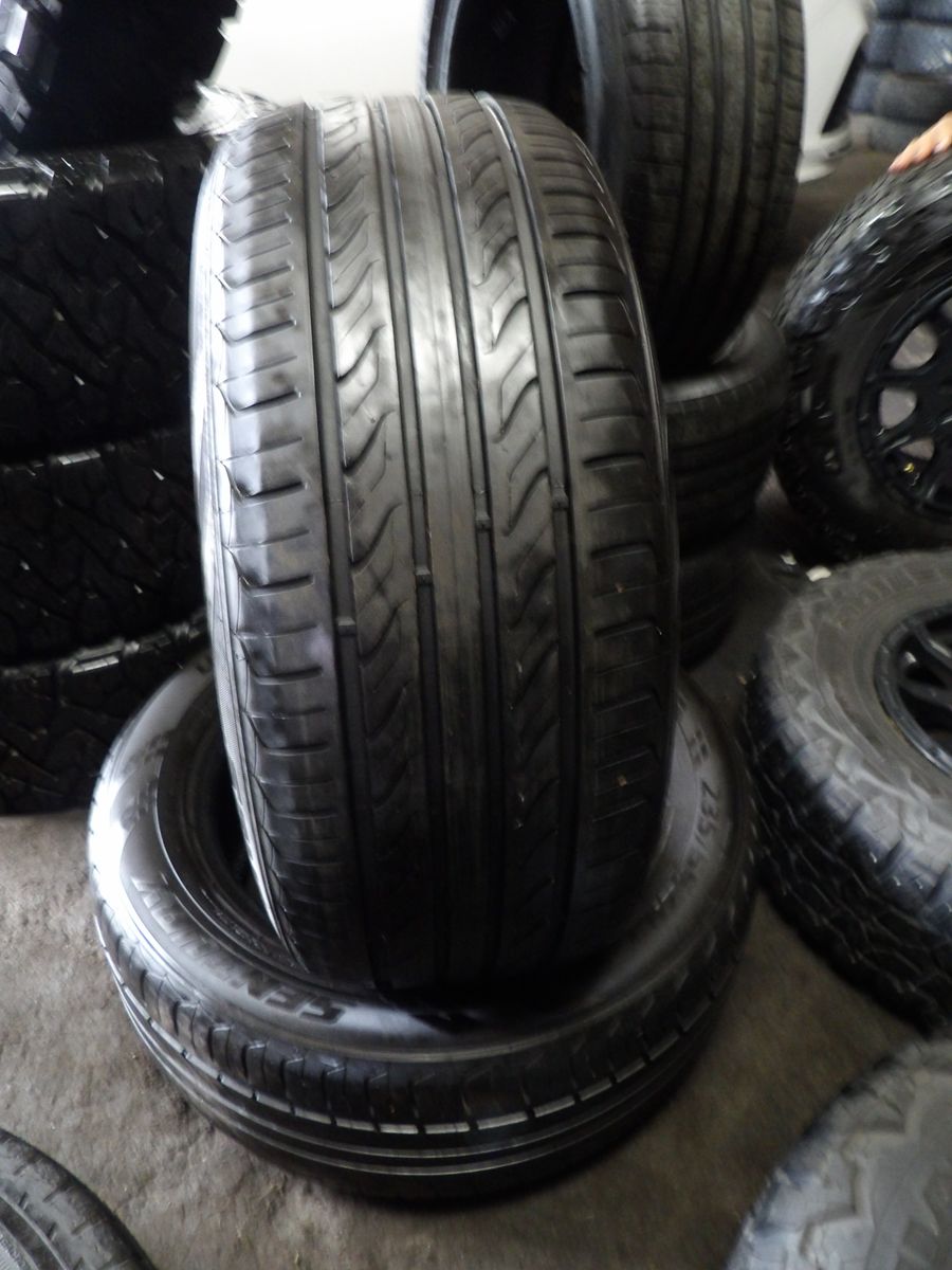 235/55R17 SENTURY UHP PAIR OF TWO USED TIRES
