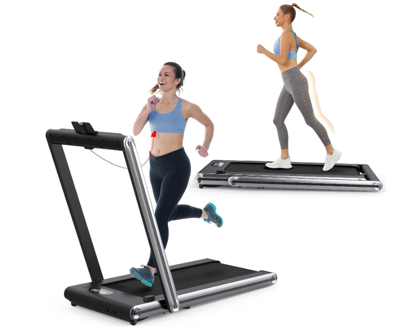New in box 2 in 1 Folding Treadmill