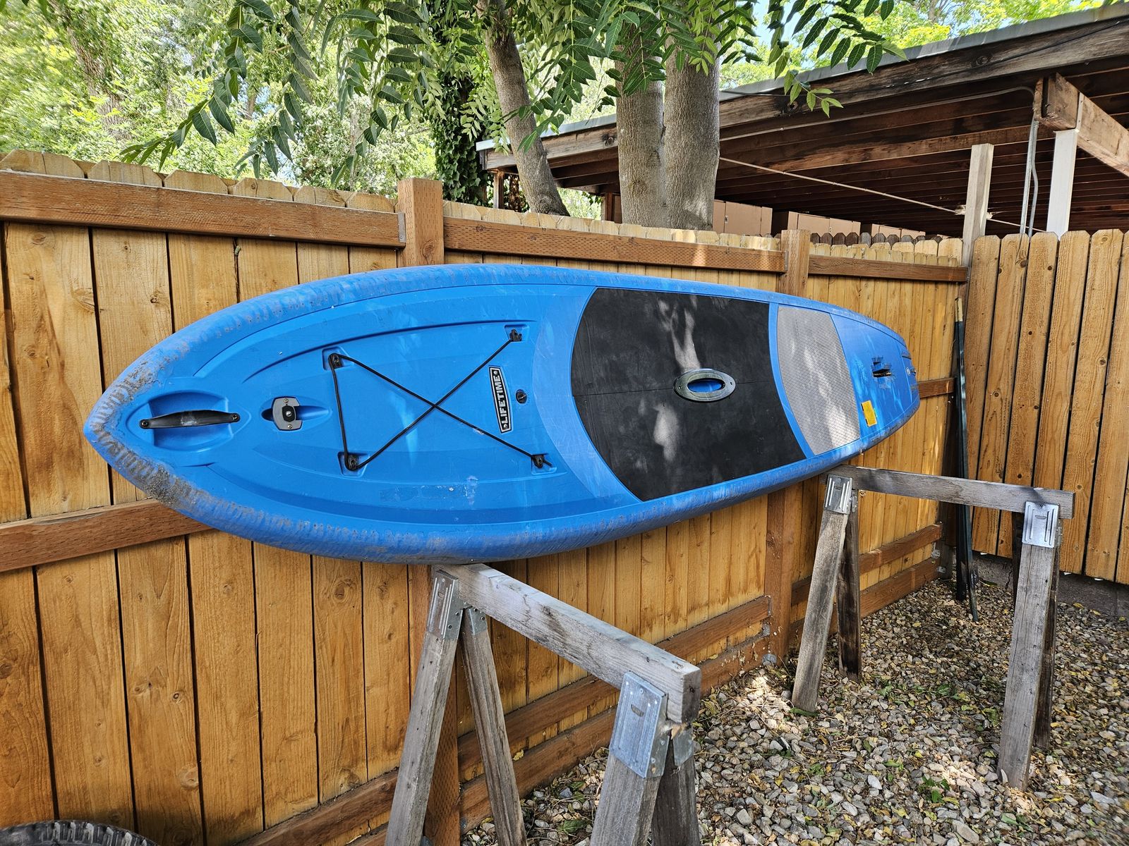 Lifetime Paddle Board with NRS Paddle