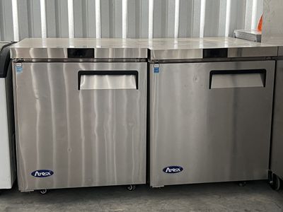 2- Atosa Commercial Undercounter Refrigerators