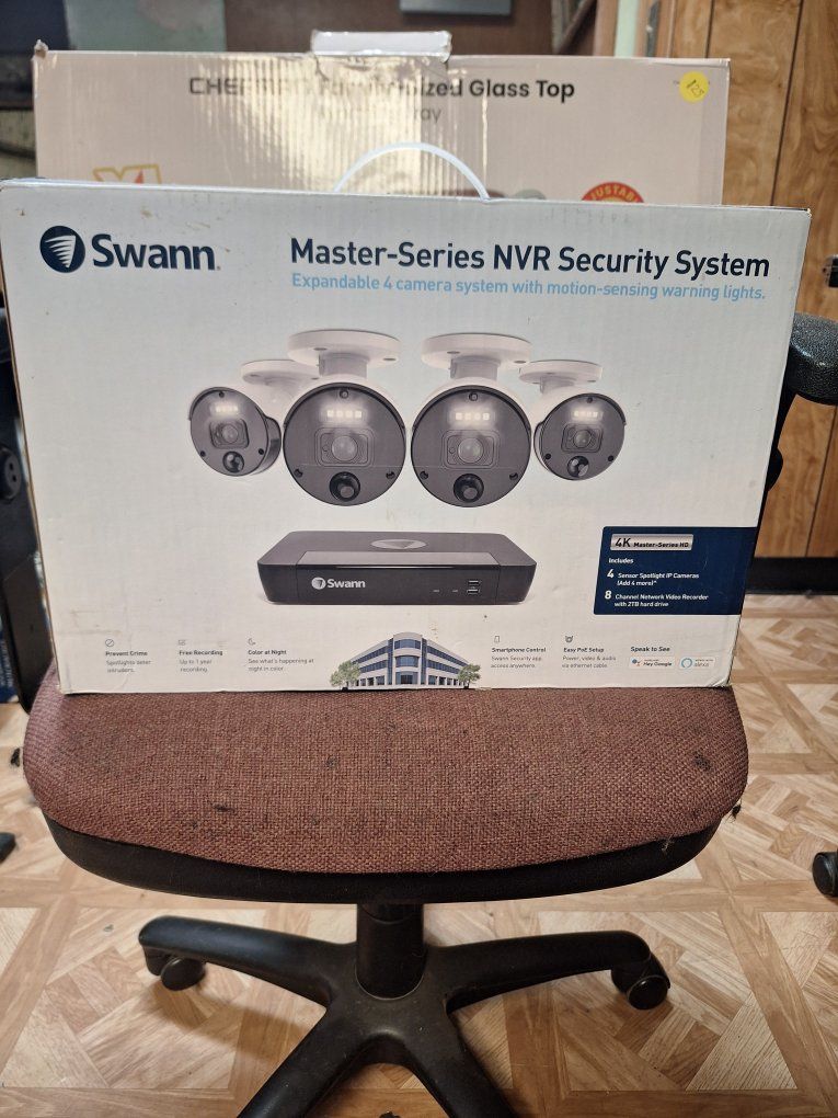 Swann NVR camera security system 