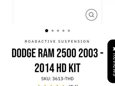 New RAS suspension helper springs. Dodge 05 to 2013