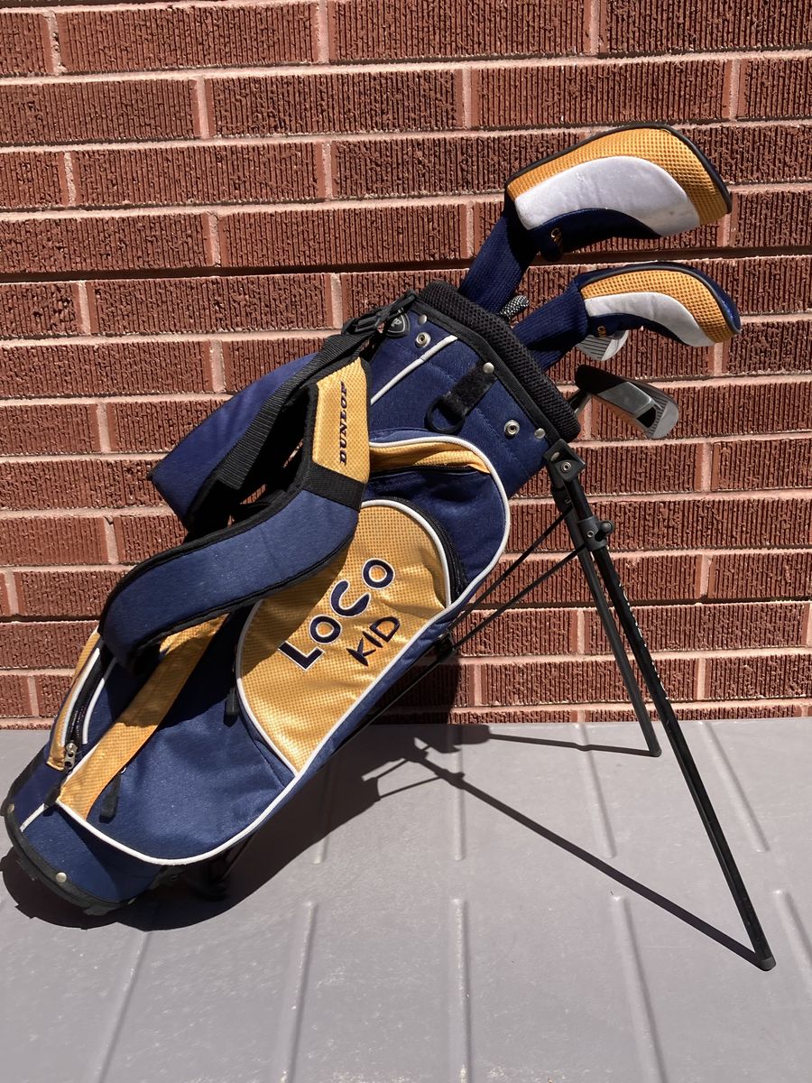 Youth/Junior Golf Set:  Dunlop Loco Kid golf set, see below for description