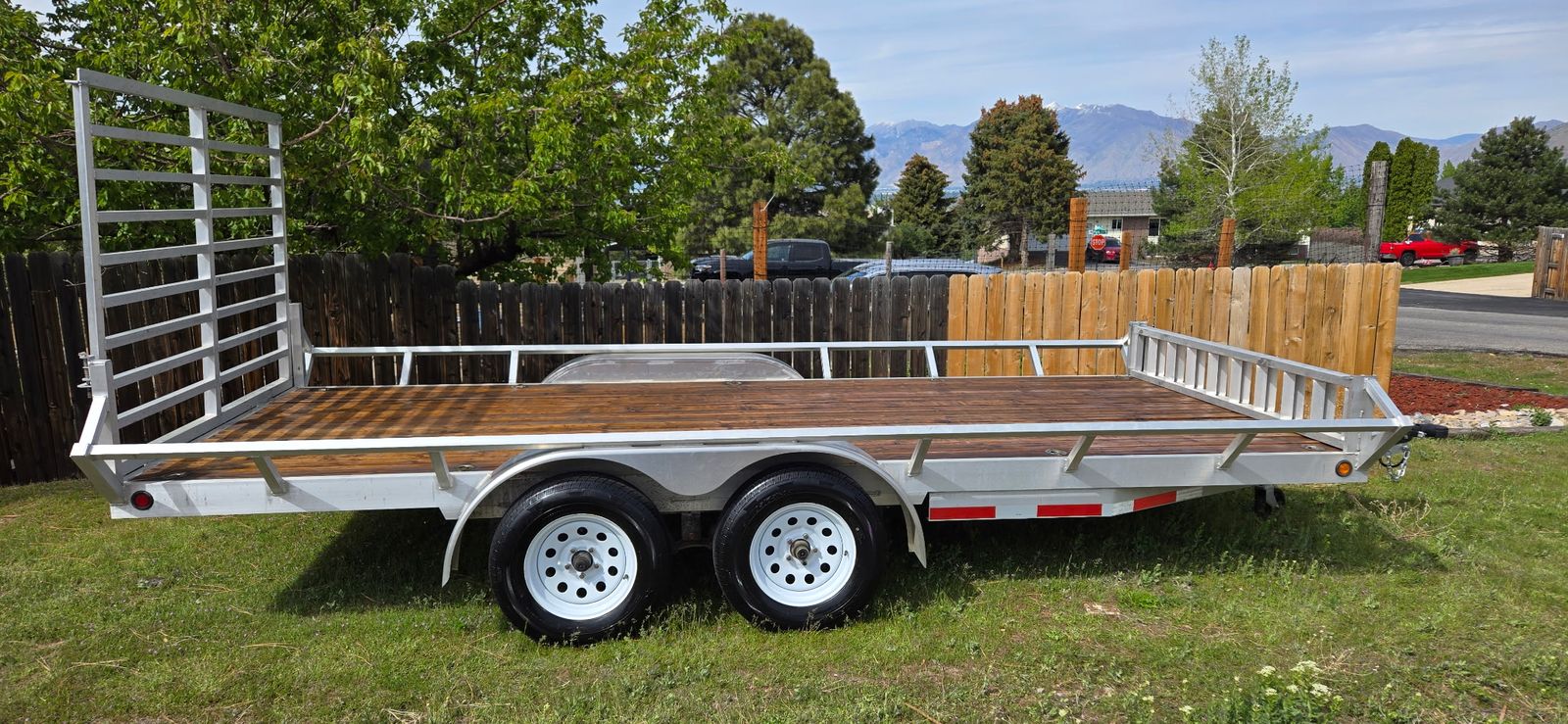 Aluminum Utility/ATV Trailer (7x16) by Baughman Products