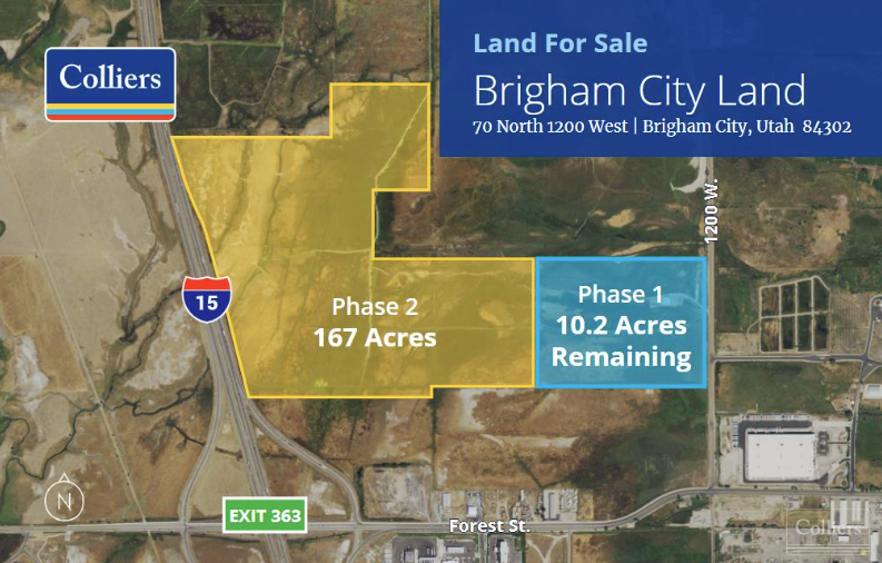 Industrial Lots for Sale | 2–10 Acres | Utilities In | Brigham City
