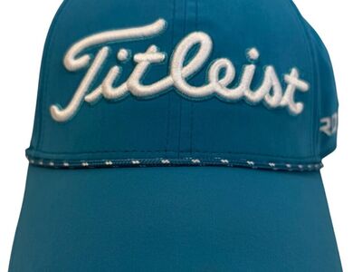 Titleist Brand Tour Breezer Teal Rope Golf Hat