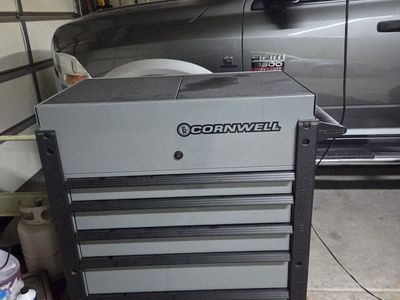 Cornwall slide top tool cart