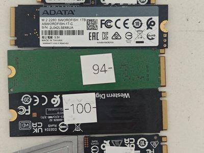 1TB GEN3 NVME / SATA Drives | Health> 95% | $110 each firm