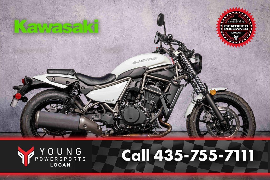 2024 Kawasaki Eliminator® ABS Pearl Robotic White