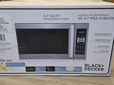 Microwave silver touch screen