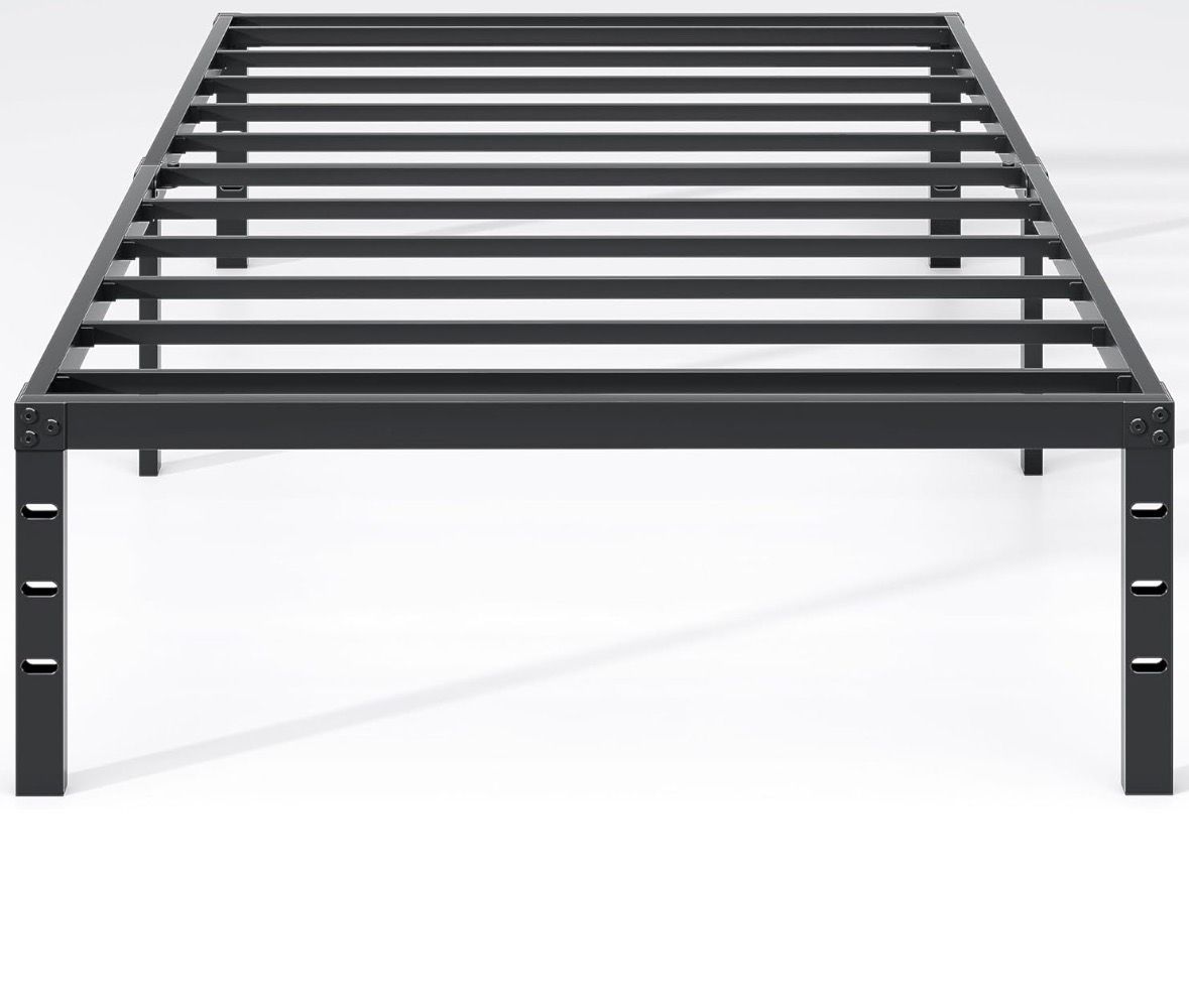Twin Size Platform Metal Bed Frame