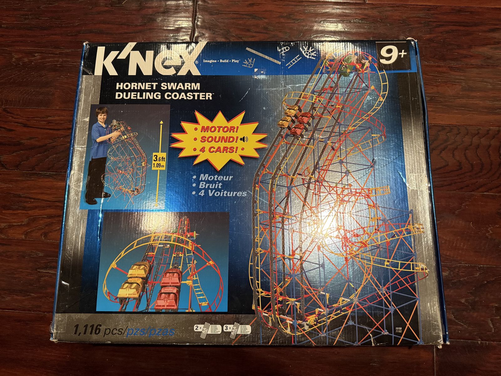 K'Nex Hornet Swarm Dueling Coaster Kids Toy