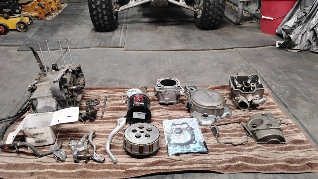 early Honda crf250 motor.