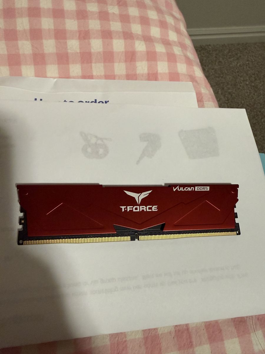 T-FORCE VULCAN DDR5 16GB 6400MHz RAM