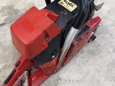ICS 613GC Concrete Chainsaw Runs Great Chain Saw