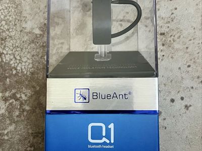 BlueAnt Q1 Voice Controlled Bluetooth Headset with Multipoint & A2DP Streaming