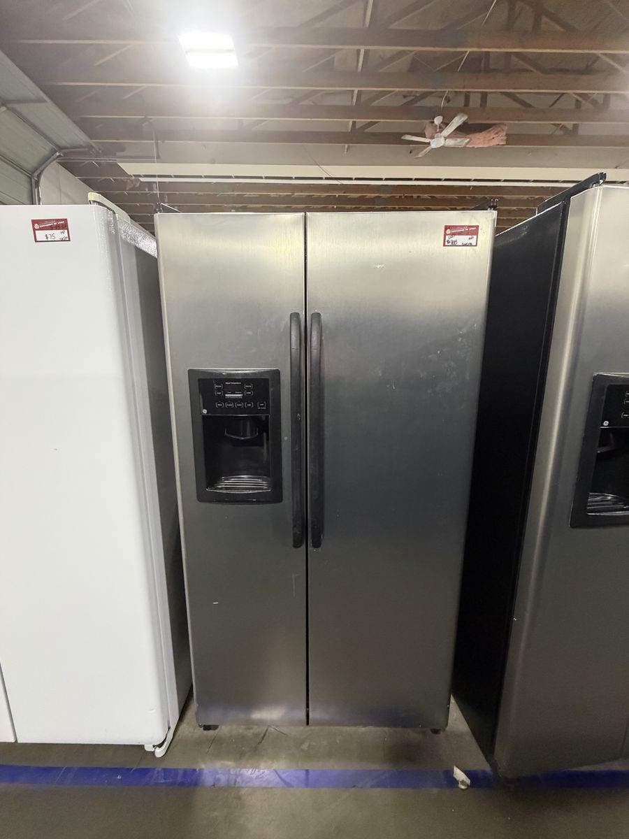 BEST PRICES HERE! GE SIDE BY SIDE FRIDGE