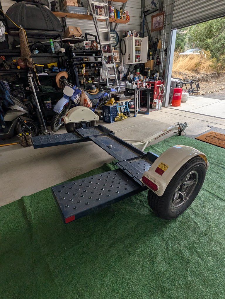 Master Tow Car Dolly - Used Towing Trailer with Ramps and Fenders