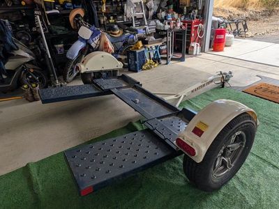 Master Tow Car Dolly - Used Towing Trailer with Ramps and Fenders