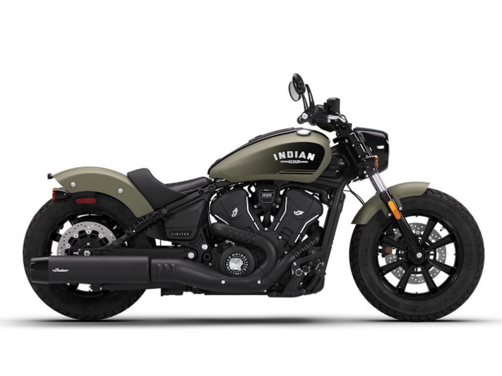 2026 Indian Motorcycle® Scout® Bobber Limited +Tech Moss Green Smoke