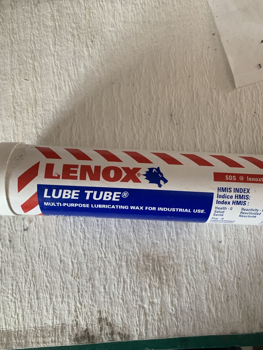 LENOX LUBE TUBE® Multi-Purpose Lubricating Wax for Industrial Use