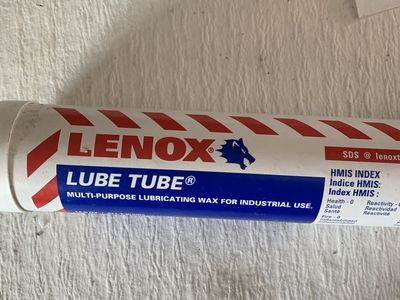 LENOX LUBE TUBE® Multi-Purpose Lubricating Wax for Industrial Use