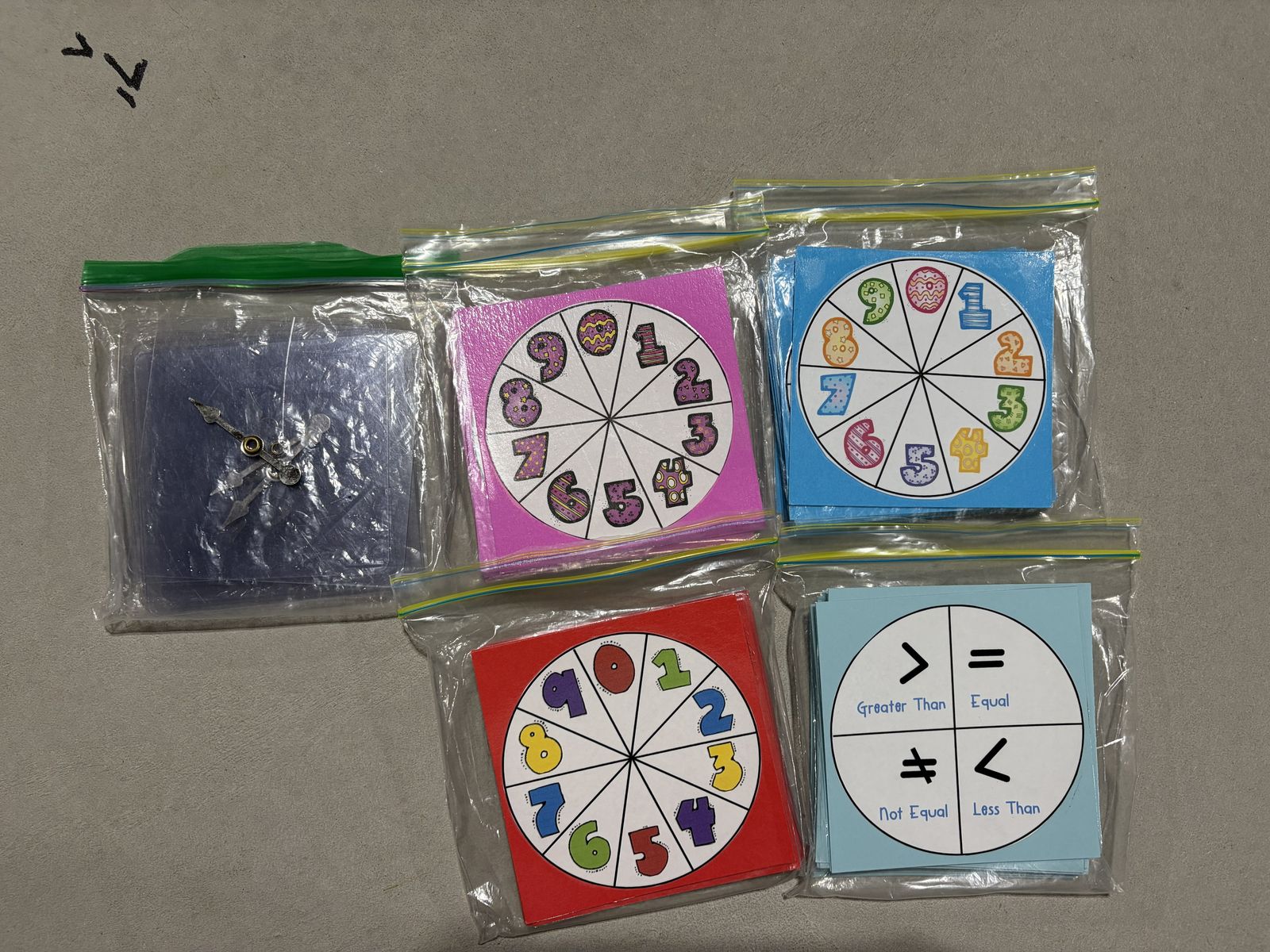 Math Spinners