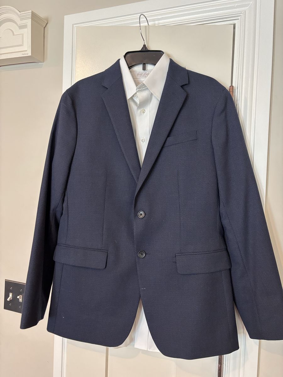 Men’s Banana Republic Suit Coat 40R and Dress Shirt